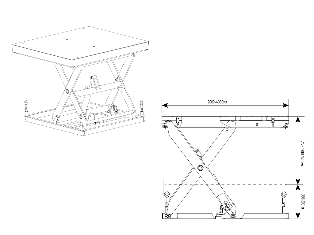 Подъемным чертежам. Подъемный стол TS 2000b чертежи. Стол подъемный 2000х1200 DOORHAN. Подъемный стол STL 2026.15.20. Стол подъемный с одной парой ножниц Дорхан.